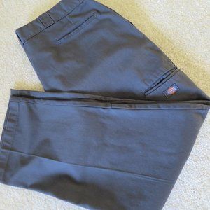 Men's Dickies Gray Work Pants 42x32